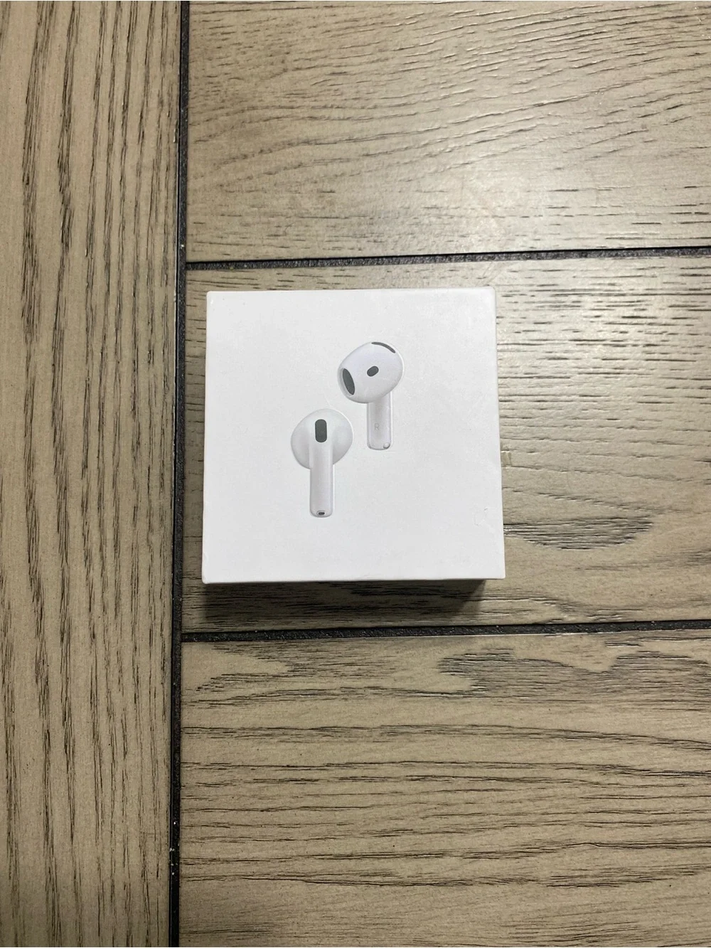 Apple White Wireless Earbuds with Stem Design